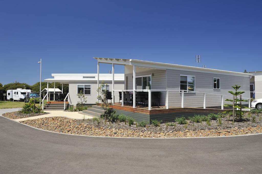 Hotel Nrma Stockton Beach Holiday Park Exteriér fotografie