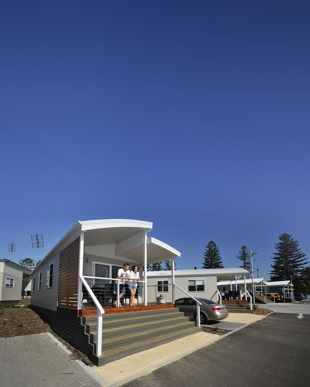 Hotel Nrma Stockton Beach Holiday Park Exteriér fotografie