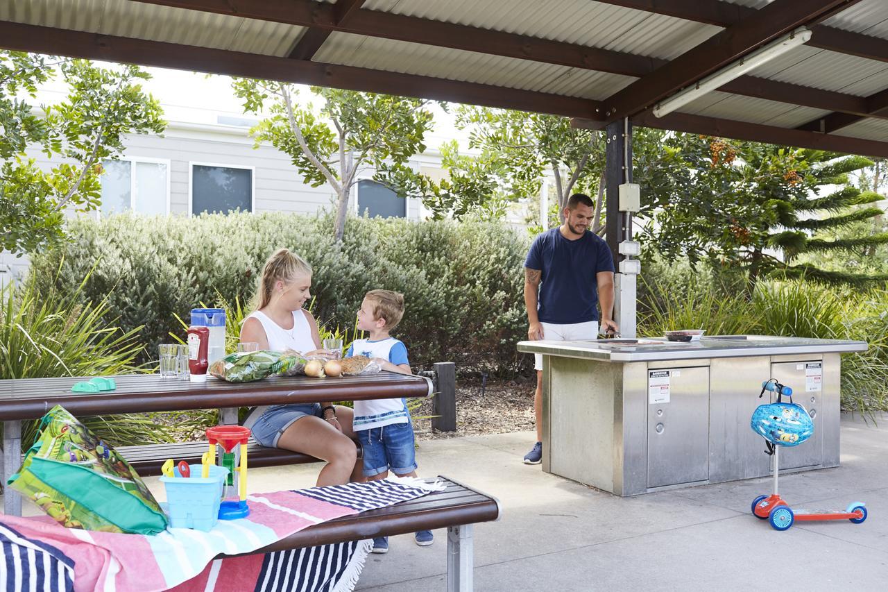 Hotel Nrma Stockton Beach Holiday Park Exteriér fotografie